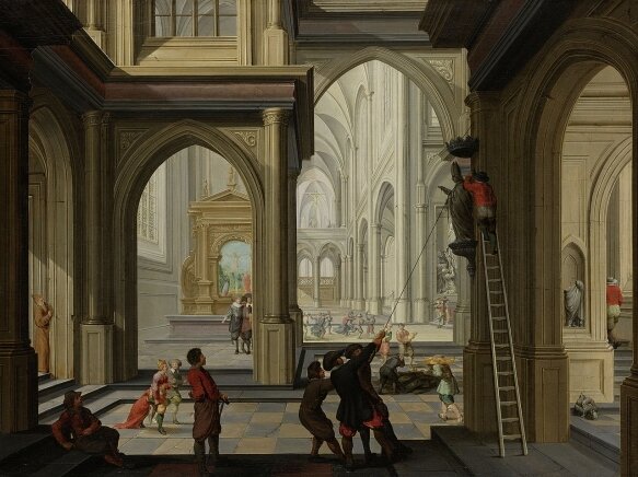 1280Px Dirck Van Delen  Beeldenstorm In Een Kerk 583 436 S C1 C C 0 0 1
