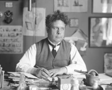 Felix Timmermans Aan Zijn Werktafel