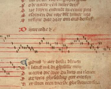 Egidiuslied Gruuthuse Handschrift 1