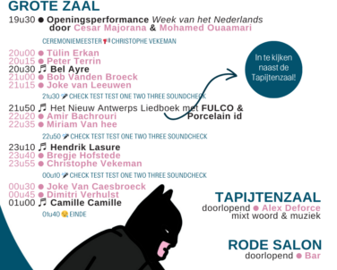 Timetable Nacht Van De Canon Voor Op De Website1