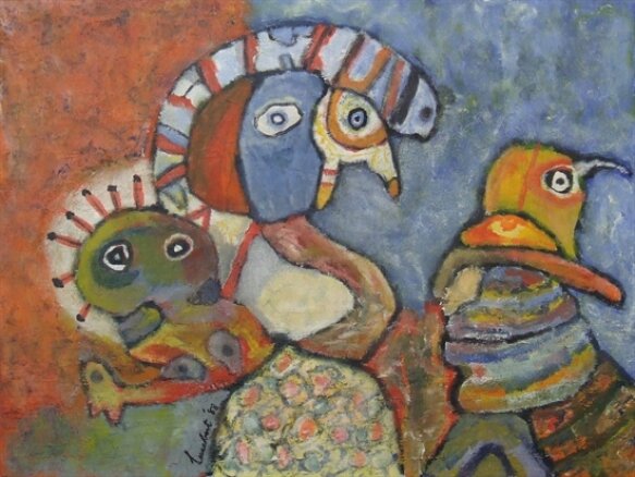 Lucebert Hond Kat Iii Dog Cat Iii Paintings Oil 583 438 S C1 C C 0 0 1
